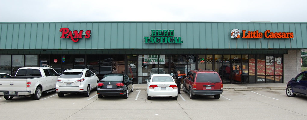 Herd Tactical is now located on Route 60 just off the 29th Street Exit in Huntington, WV